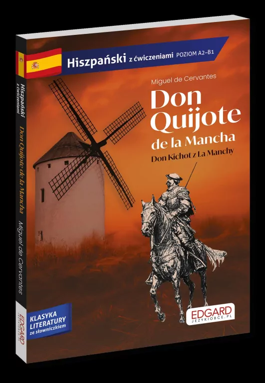 Don Quijote de la Mancha - Hiszp. adaptacja z ćwiczeniami - tantis.pl