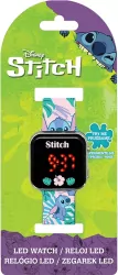 Zegarek LED z kalendarzem Stitch LAS4091