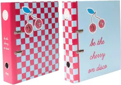 Segregator A4 z dźwignia 8cm CHERRY DISCO