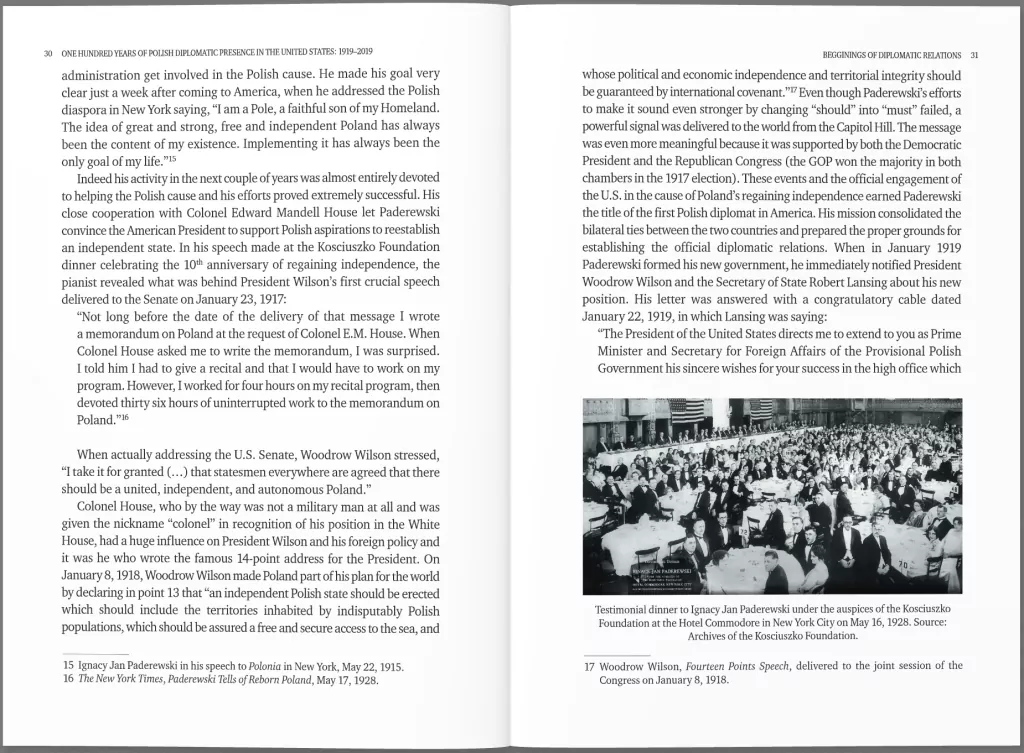 One Hundred Years Of Polish Diplomatic Presence In The United States: 1919-2019 - tantis.pl