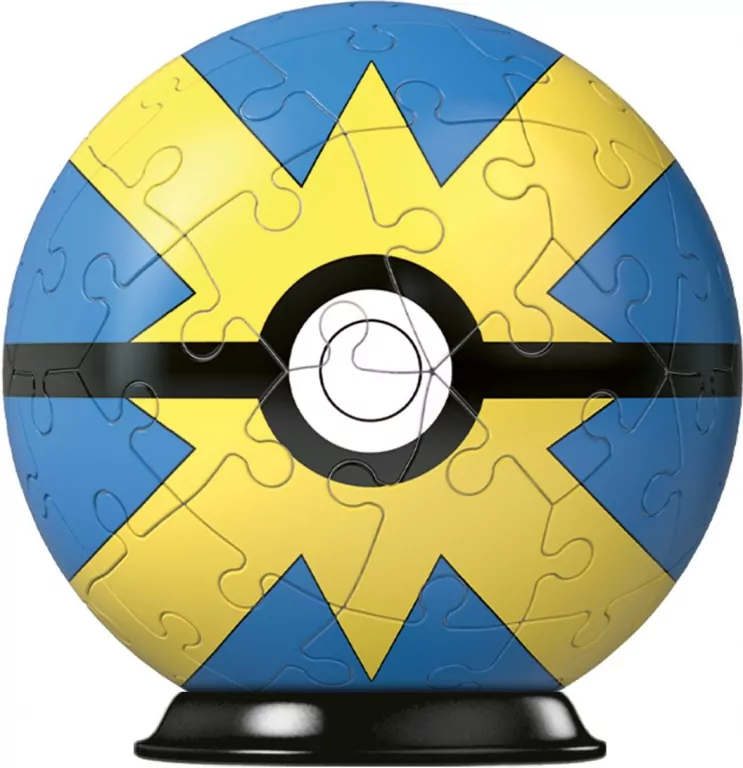 Ravensburger. Puzzle 3D Kula. Pokemon Quick Ball - tantis.pl