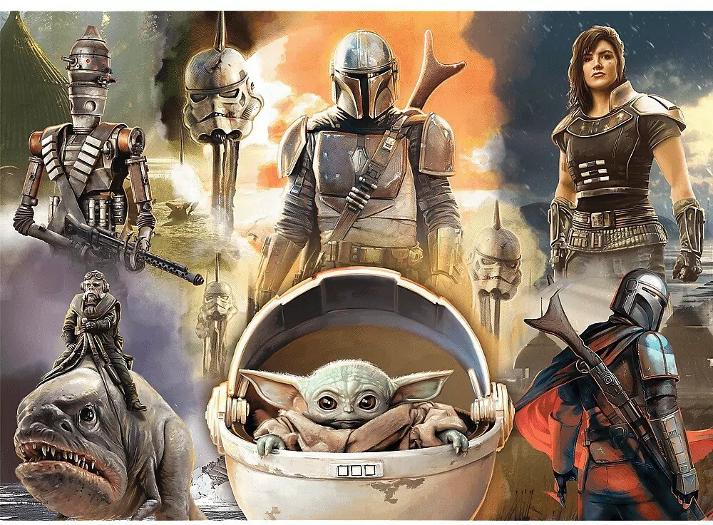 Puzzle 200 Star Wars. Gotowi do walki - tantis.pl