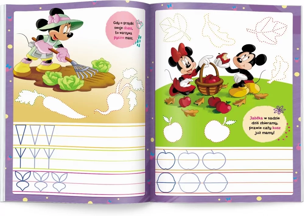 Minnie. Rysujemy szlaczki - tantis.pl