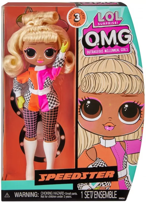 LOL Surprise OMG HoS Doll S3 - Speedster (3szt) - tantis.pl