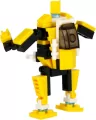Klocki konstrukcyjne Alleblox RobotUnion 62el żółty - tantis.pl