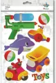 Naklejki wypukłe miękkie toys mix - tantis.pl