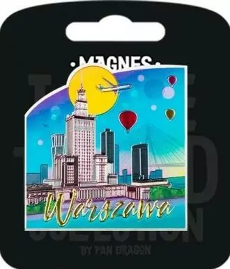 Magnes. I love Poland. Warszawa. ILP-MAG-B-WAR-31 - tantis.pl
