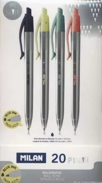 Długopis P1 Silver (20szt) MILAN - tantis.pl