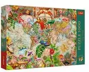 Puzzle 1000 Antyczna mapa świata TREFL - tantis.pl
