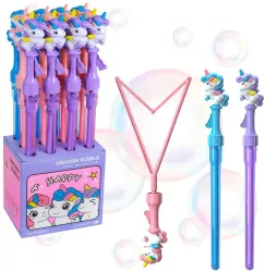 Bańki mydlane rozkładane jednorożec 100ml MIX