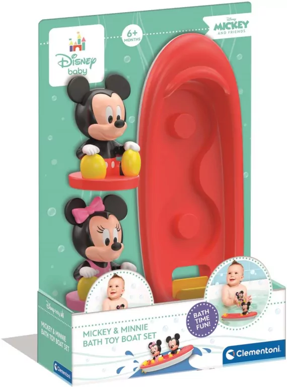 Zestaw do kąpieli z łódką MIKI I Minnie - tantis.pl