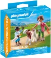 Playmobil Gospodyni wiejska z dzieckiem i cielakiem 71803 - tantis.pl