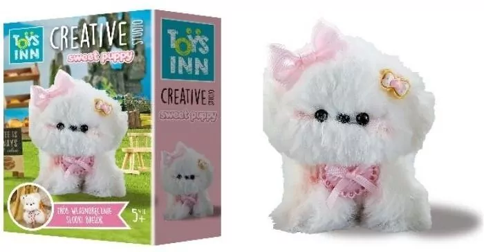 Creative Studio Sweet Puppy - biały piesek STnux - tantis.pl