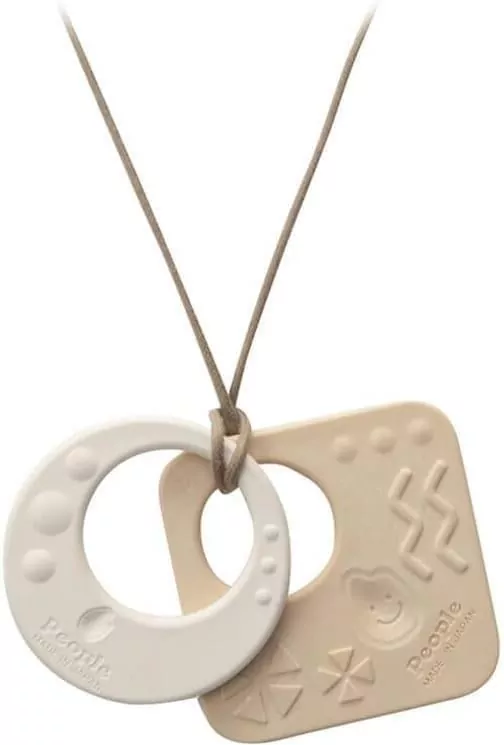 Gryzak dla dzieci z zawieszką ekologiczny z naturalnego ryżu - tantis.pl