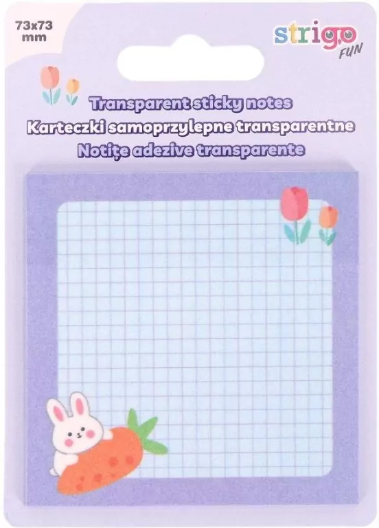 Karteczki samoprzylepne 73x73mm 50K fioletowe - tantis.pl