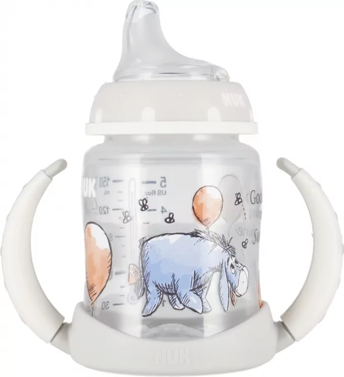 NUK. First Choice. Butelka. 150 ml. 6-18 miesięcy. Osiołek - tantis.pl