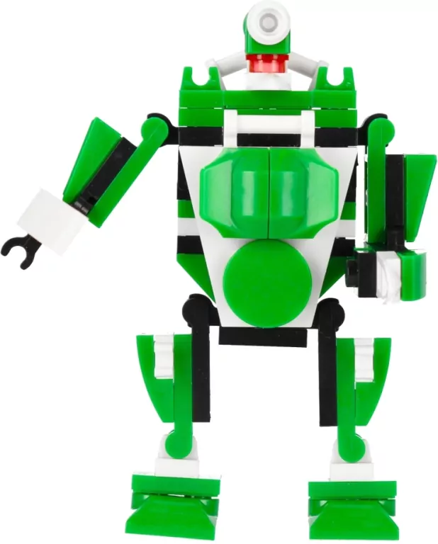 Klocki konstrukcyjne Alleblox RobotUnion 65el zielony - tantis.pl