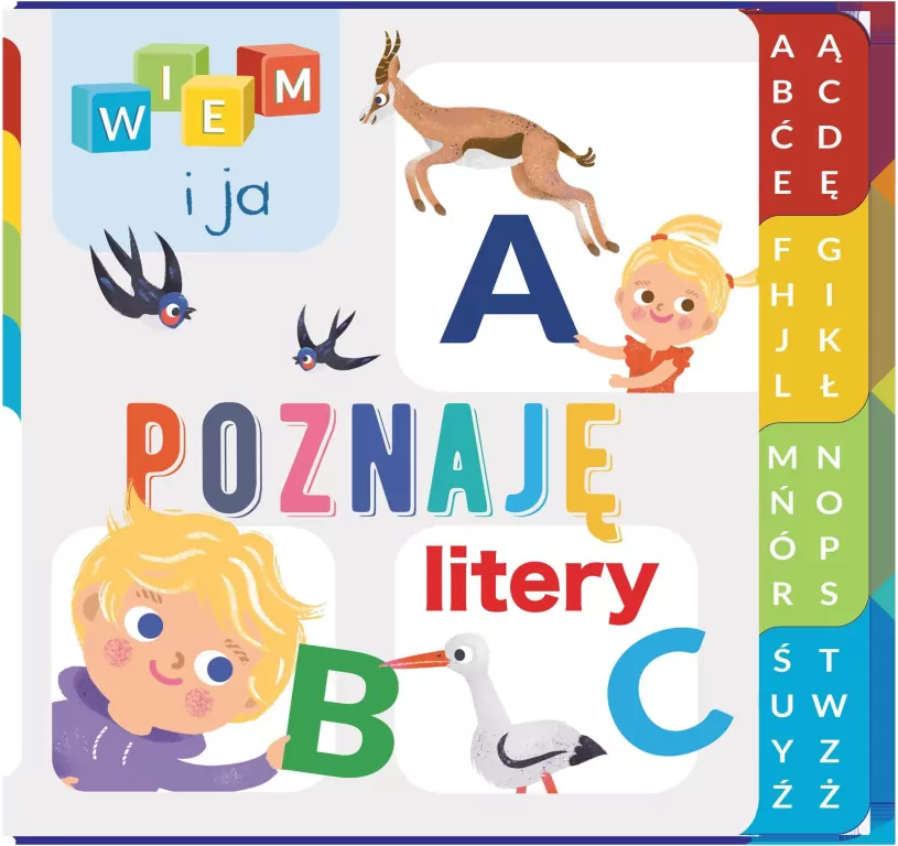 Wiem i ja! Poznaję... cz. 2 litery - tantis.pl