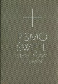 Pismo Święte Stary i Nowy Testament - tantis.pl
