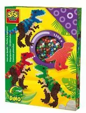 Dinozaur T-REX. Koralikowe prasowanki. - tantis.pl