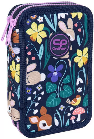 Piórnik 2-komorowy z wyposażeniem. Oh My Deer - tantis.pl