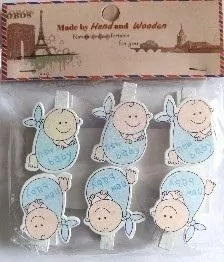 Klamerki ozdobne niemowlęce - tantis.pl