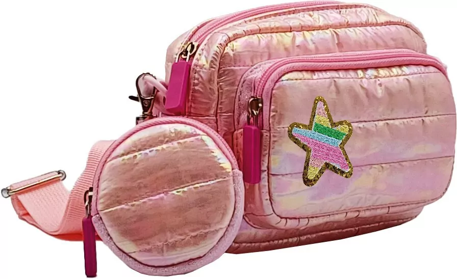 Torebka puffy rózowa STnux - tantis.pl