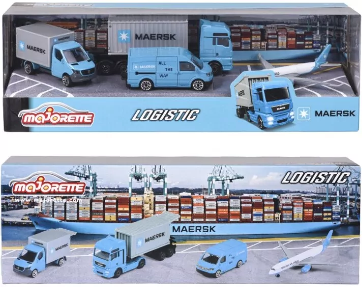 Majorette Maersk zestaw stacja portowa - tantis.pl
