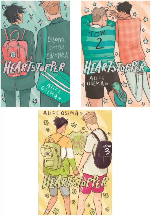 Pakiet: Heartstopper. Tom 1-3 - tantis.pl
