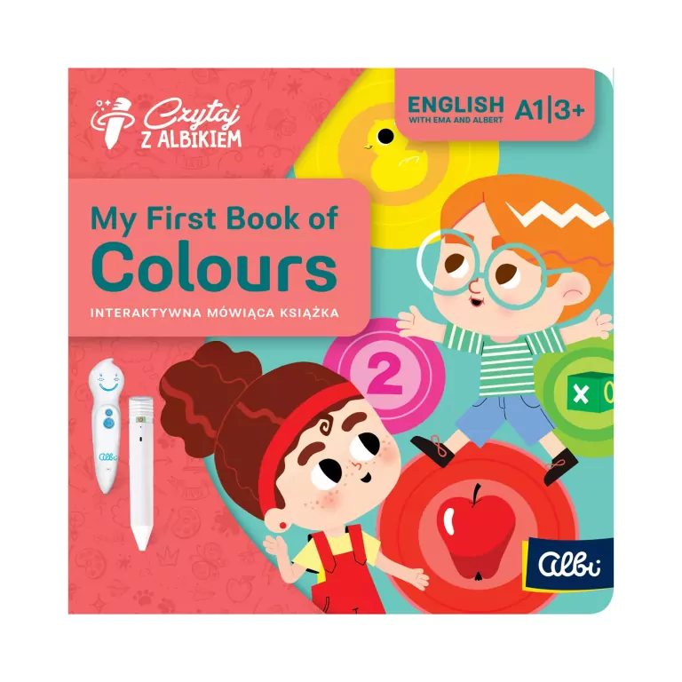 My First Book of Colours 3+. Czytaj z Albikiem - tantis.pl