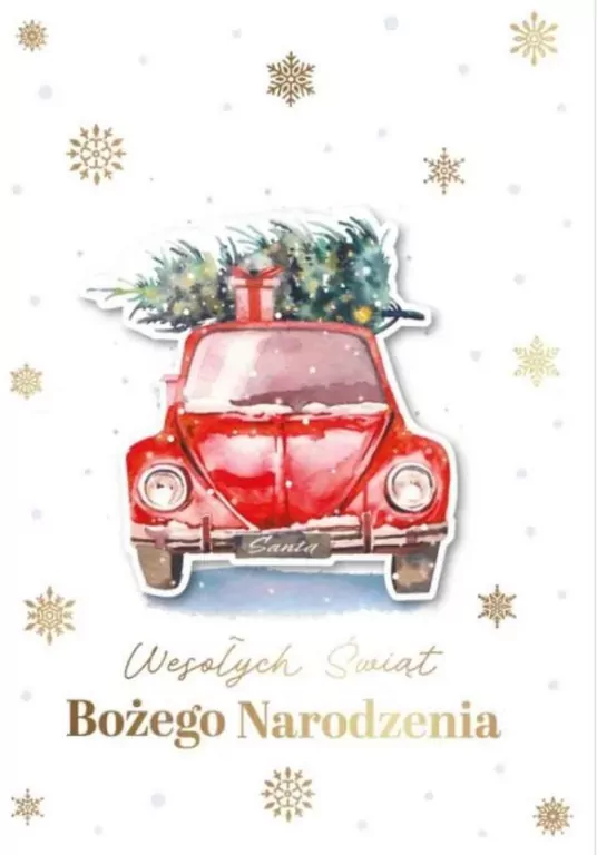 Karnet Boże Narodzenie B6 z kopertą - tantis.pl
