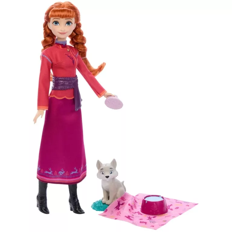 Księżniczka Anna z wilczkiem. Kraina lodu. Disney Princess - tantis.pl