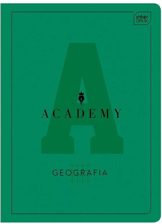 Zeszyt A5/60K Kratka Academy Geografia (10szt) - tantis.pl