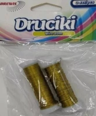 Drucik florystyczny złoty 20m - tantis.pl