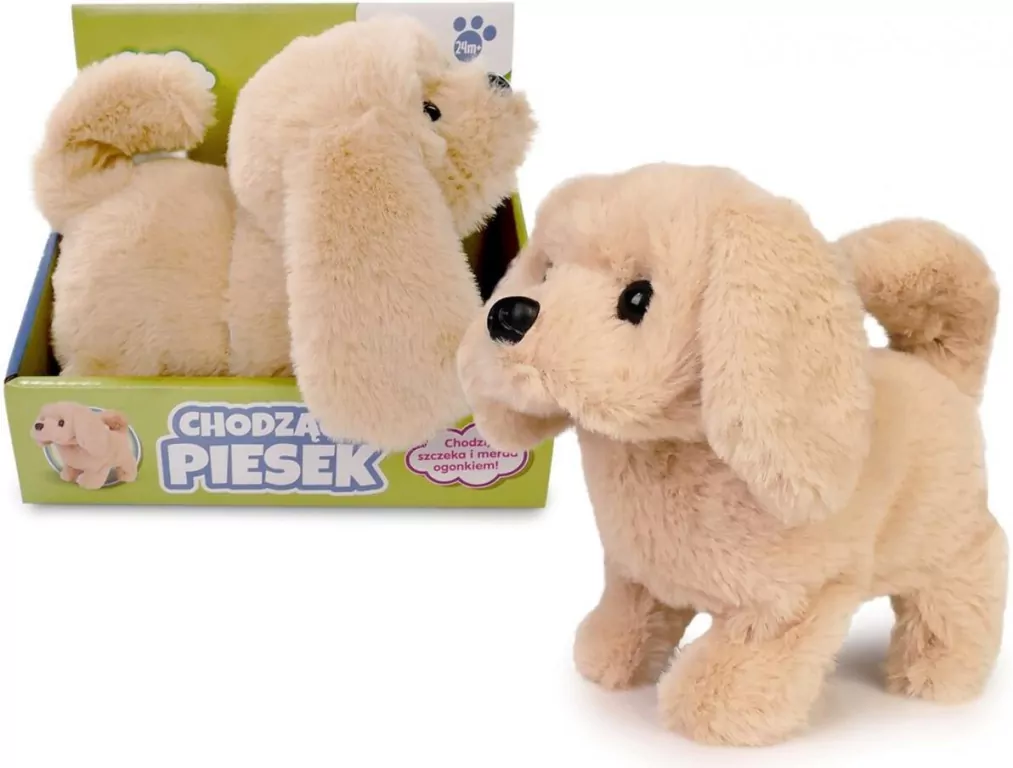 Piesek chodzący 15cm - tantis.pl