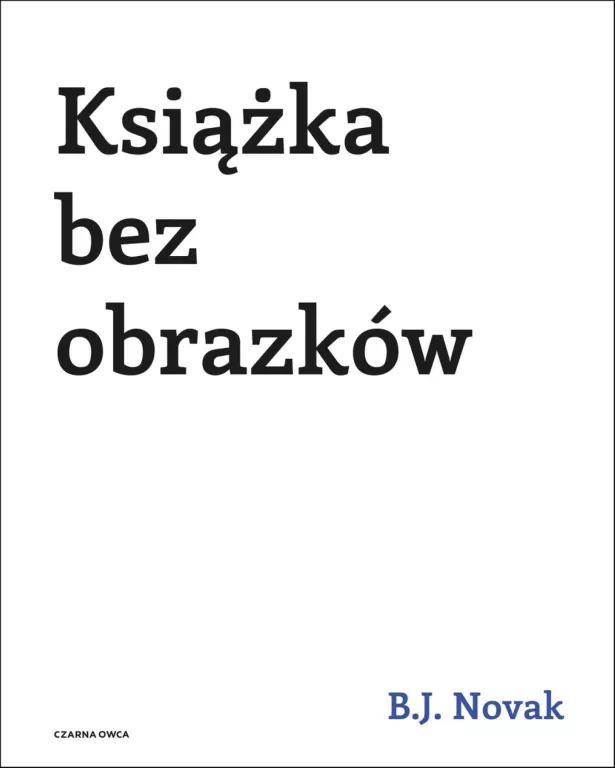 Książka bez obrazków - tantis.pl