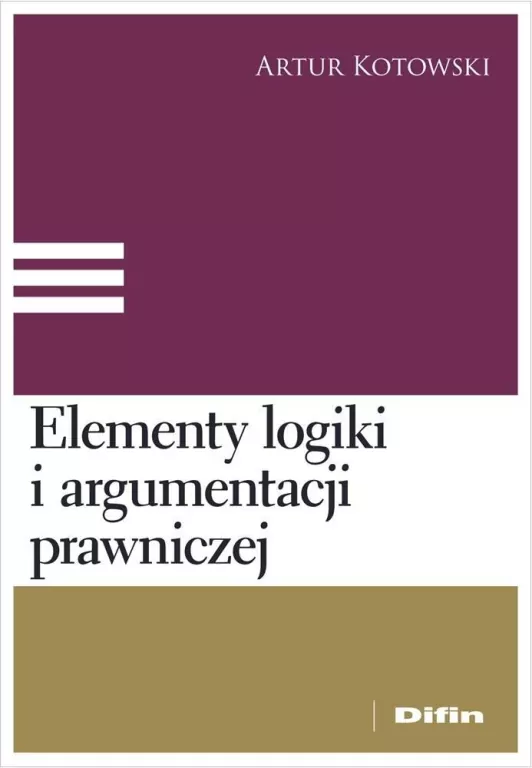 Elementy logiki i argumentacji prawniczej - tantis.pl