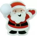 Naklejki papierowe 3D czapki Mikołaja - tantis.pl