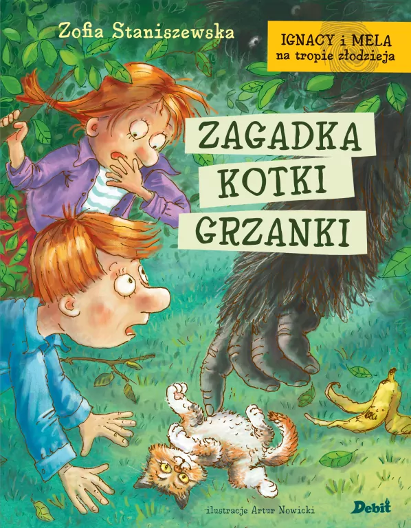 Zagadka kotki Grzanki. Ignacy i Mela na tropie złodzieja. Tom 10 - tantis.pl