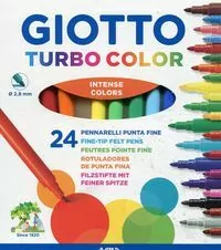 Giotto. Pisaki Turbo Color, 24 kolory - tantis.pl