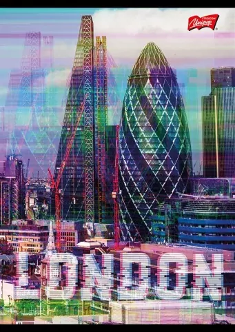 Zeszyt Glitched city. A5 60k kratka. 10 sztuk - tantis.pl