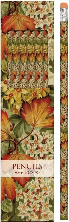 Ołówki ozdobne STPEN33 jesienne liście 6 sztuk - tantis.pl