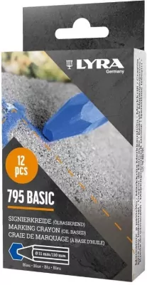 Kredka lubryka woskowa Economy 795 niebieska