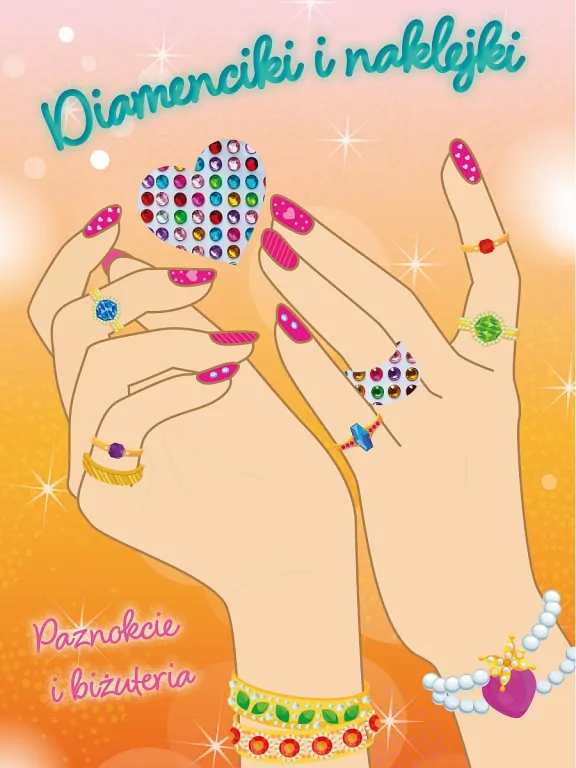 Diamenciki i naklejki. Paznokcie i biżuteria - tantis.pl