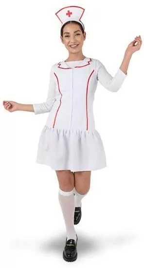 Strój Pielęgniarka biały rozm. M - tantis.pl