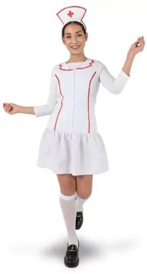 Strój Pielęgniarka biały rozm. M