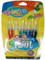 Farby colorino kids w tubach z pędzelkiem 5 kolorów - tantis.pl
