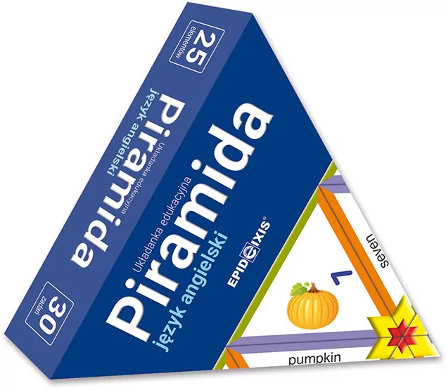 Piramida. Język angielski. Układanka - tantis.pl