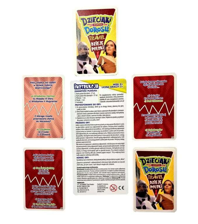 Dzieciaki kontra Dorośli. Dzieje Polski Travel - tantis.pl