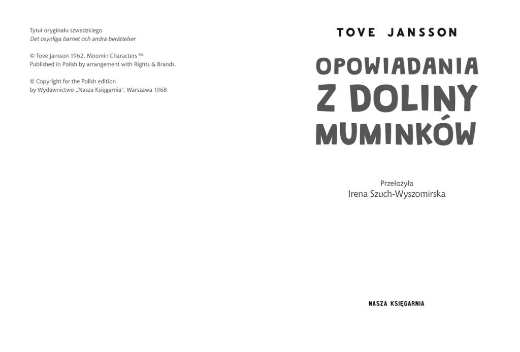 Opowiadania z Doliny Muminków. Muminki - tantis.pl